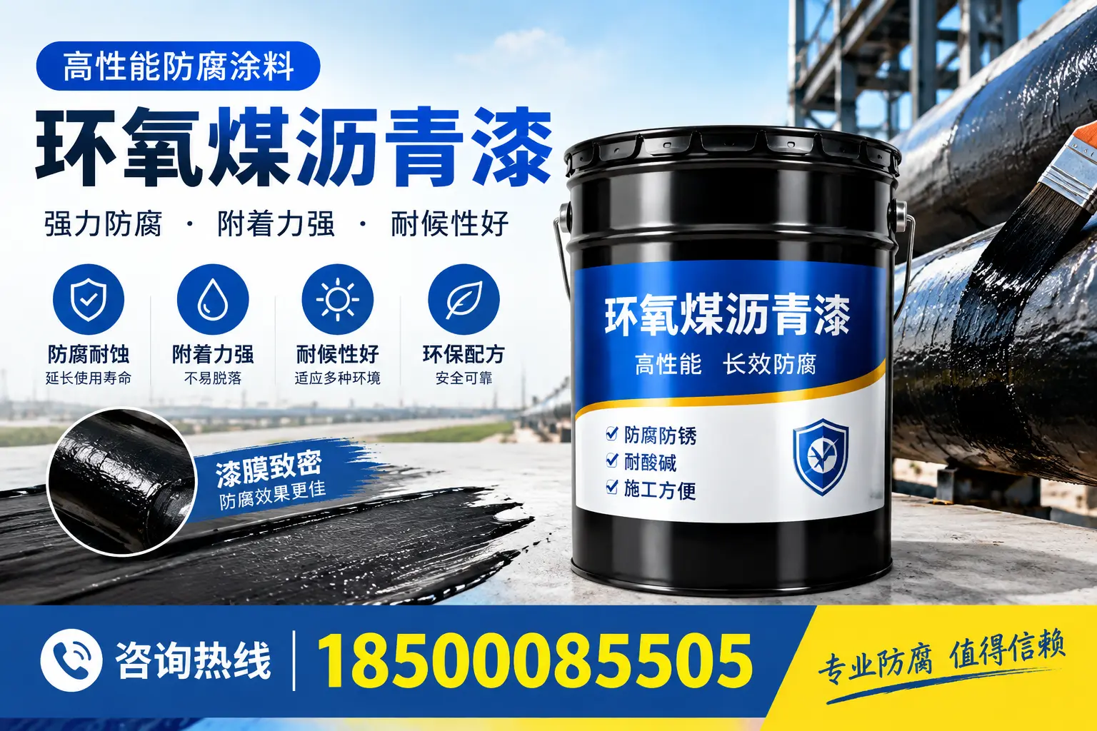 环氧煤沥青漆使用中的常见问题解答,保定用户必看